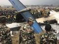 FOTO: Puing Pesawat Nahas yang Jatuh di Nepal