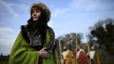 Patrick dan pengikutnya kemudian memperluas agama ke berbagai wilayah dan mendirikan banyak gereja. Ia pun diangkat menjadi uskup pertama Irlandia. (REUTERS/Clodagh Kilcoyne)
