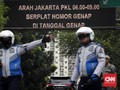 Oknum Polisi Lempar Kode Hormat saat Langgar Ganjil Genap