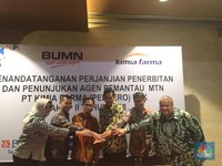 Kimia Farma Bagikan Dividen Rp 98 Miliar