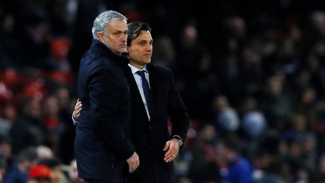 Mourinho Puji Strategi Montella Usai Sevilla Tekuk Man United