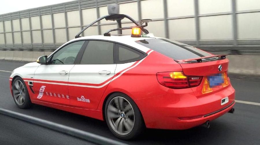 Baidu self-driving