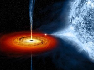 Sumber Air Terbesar di Luar Angkasa Ditemukan Dekat Lubang Hitam