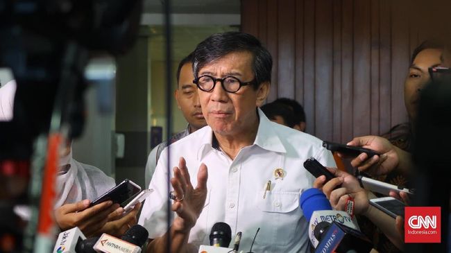 Pembahasan Alot, Alasan Yasonna Tak Lapor UU MD3 ke Jokowi