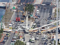 Dibangun Tahan 100 Tahun, Jembatan di Florida Ambruk Hari Ini