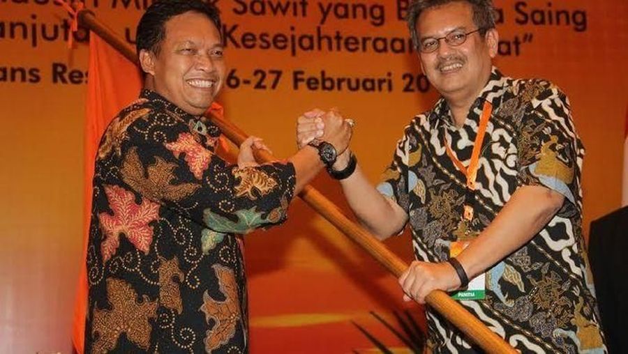 Joko Supriyono kembali terpilih menjadi Ketua Umum Gabungan Pengusaha Kelapa Sawit Indonesia (Gapki) Periode 2018 - 2023.