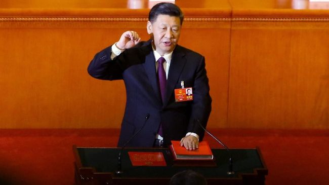 Jelang HUT China, Xi Jinping Bersumpah Pertahankan Hong Kong