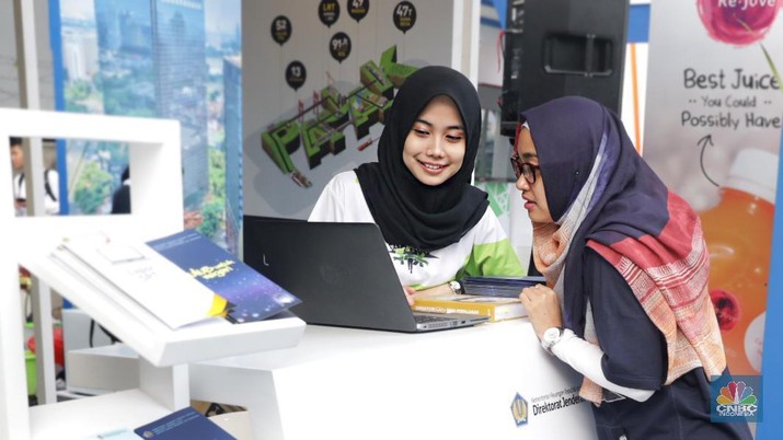 kampanye Pajak Lapor Pajak (CNBC Indonesia/Muhammad Sabki)