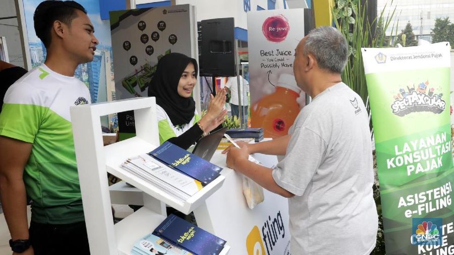 Wajib Pajak Orang Pribadi yang melaporkan Surat Pemberitahuan Tahunan (SPT) sampai hari ini baru sebanyak 6,4 juta orang