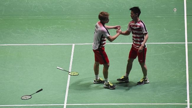 Kevin/Marcus Patahkan Kutukan Juara Bertahan All England