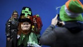 Perayaan yang dikenal St. Patrick's Day itu pun terkenal melalui acara yang diperingati oleh masyarakat Irlandia di berbagai dunia. (REUTERS/Clodagh Kilcoyne)