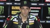 Dengan catatan waktu 1 menit 53,680 detik, Johann Zarco menciptakan rekor lap di MotoGP Qatar mengalahkan rekor Jorge Lorenzo pada musim 2008. (AFP PHOTO / KARIM JAAFAR)