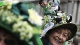 Hingga kemudian, Patrick yang pernah menjadi budak ketika remaja dan dibawa ke negara tersebut kembali usai menempuh pendidikan pastur dan menjalankan misi salib di Irlandia. (REUTERS/Clodagh Kilcoyne)