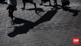 Tak hanya meanampilkan ogoh-ogoh, festival tersebut juga menampilkan paduan seni musik dan seni tari yang dikuti ratusan peserta. (CNN Indonesia/ Hesti Rika)
