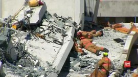 VIDEO: Korban Terakhir Dievakuasi dari Puing Jembatan Florida