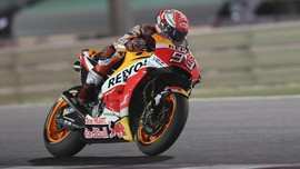 Marquez Rebut Pole MotoGP Amerika, Rossi Start Kelima