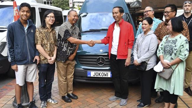 Ketika Jokowi Bertemu 'Jokowi' di Selandia Baru
