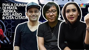 VIDEO: Piala Dunia di Mata Judika, Cita-Citata dan Ari Lasso