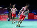 FOTO: Panggung Juara Kevin/Marcus di All England 2018