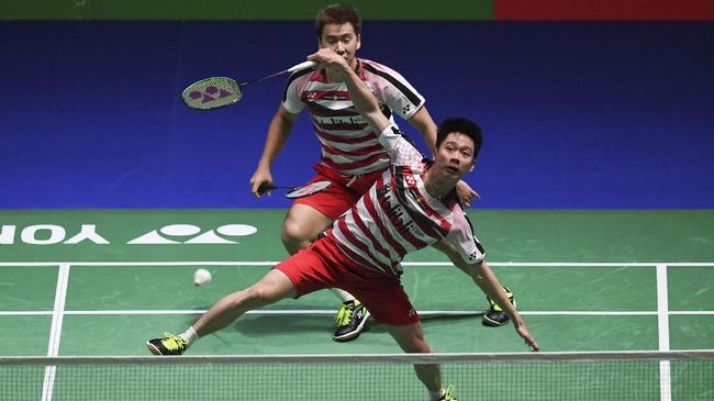 Kevin/Marcus Tangkal Semua Jurus Boe/Mogensen di All England