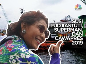 Menteri Susi Pudjiastuti, Superman, dan Cawapres 2019