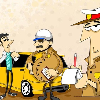 Sanksi Tilang Menanti Taksi Online