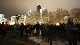 Acara Luminale diadakan bersamaan dengan Light+Building, pameran dagang internasional khusus pencahayaan dan penerangan. (REUTERS/Kai Pfaffenbach)