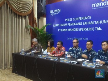 Bos Mandiri : Kenaikan Bunga Acuan BI Tinggal Tunggu Waktu