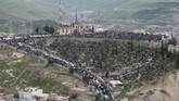 Noruz sejatinya merupakan perayaan tahun baru secara tradisional yang dilakukan keturunan bangsa Persia, atau Iran, Azerbaijan, Irak, Afghanistan, Pakistan, sebagian India, dan sebagian suku Kurdi. (Anadolu Agency/Yunus Keleş)