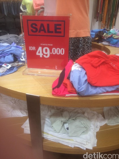 Gap Diskon Hingga 70%, T-shirt Mulai dari Rp 49 Ribu Gap Diskon Hingga 70%, T-shirt Mulai dari Rp 49 Ribu