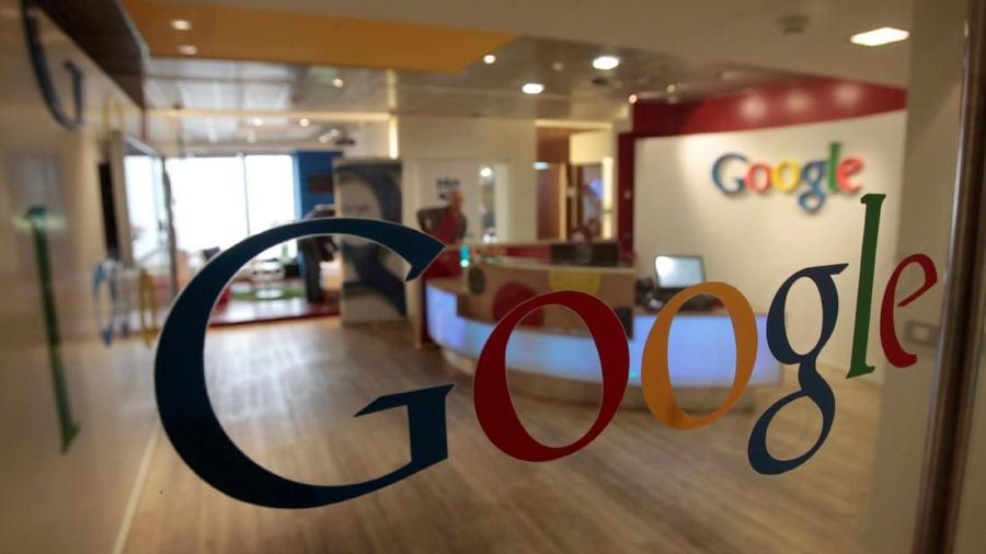 FILE PHOTO: The Google logo is seen on a door at the company's office in Tel Aviv, Israel, January 26, 2011. REUTERS/Baz Ratner/File Photo