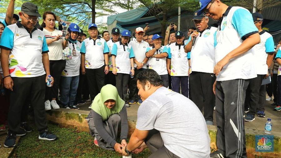 Melalui aksi nyata ini kementerian PUPR berharap agar terbentuk pemahaman memelihara alam dan lingkungan yang merupakan sumber air.