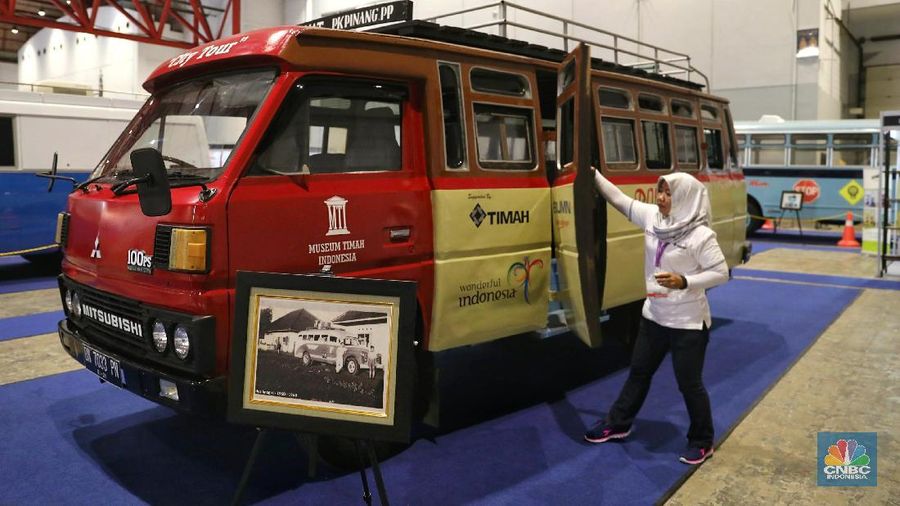 Pameran Bus ini berlangsung dari 22-24 Maret di Hall B Jakarta International Expo, Kemayoran.