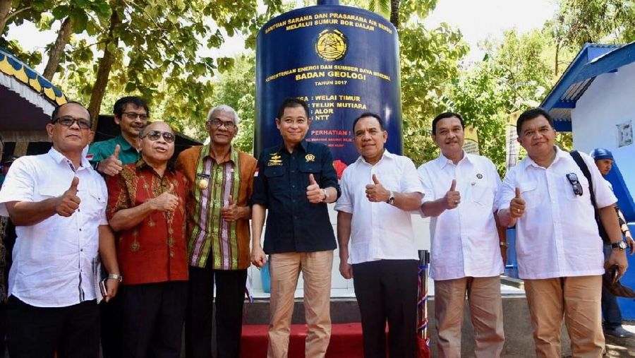 Pembangunan sumur bor air diharapkan dapat meningkatkan kualitas kehidupan masyarakat setempat.