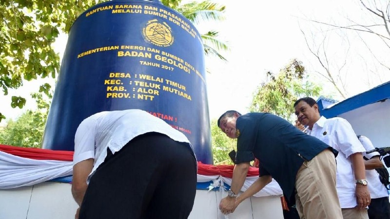 Pembangunan sumur bor air diharapkan dapat meningkatkan kualitas kehidupan masyarakat setempat.