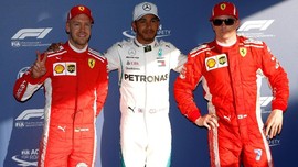 Hamilton Rebut Pole GP Australia, Kalahkan Duo Ferrari