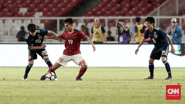 Timnas Indonesia U-19 Tidak Kapok Hadapi Jepang