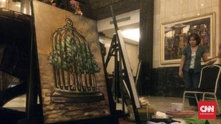 5 Seniman Melukis dalam Gelap di Peringatan 'Earth Hour'