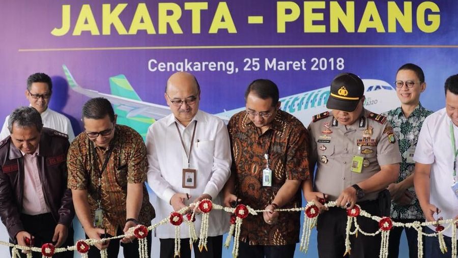 Penerbangan ini diharpkan dapat mendorong pertumbuhan sektor pariwisata di kedua destinasi.