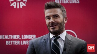 Main HP Sambil Menyetir, Beckham Terancam Denda Rp3,7 Juta