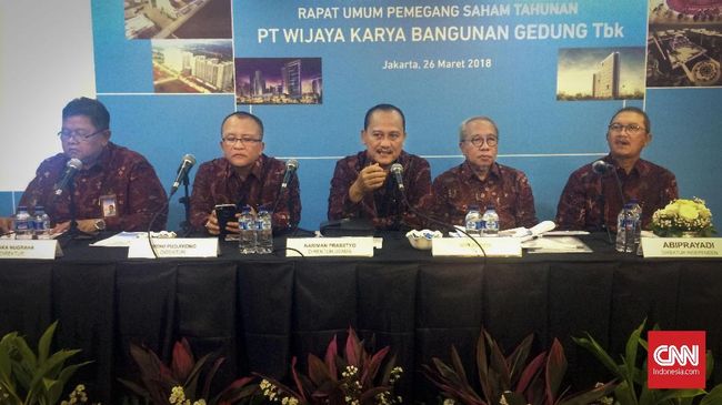 Wika Gedung Tebar Sisa Dividen Rp56 Miliar