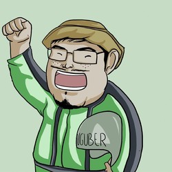 Heboh Demo Driver Ojek Online!