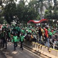 Driver Tetap Demo di Asian Games, Bantah Go-Jek Cs Soal Tarif