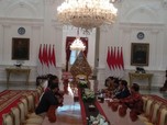 Jokowi Temui Driver Ojek Online di Istana, Ini yang Dibahas
