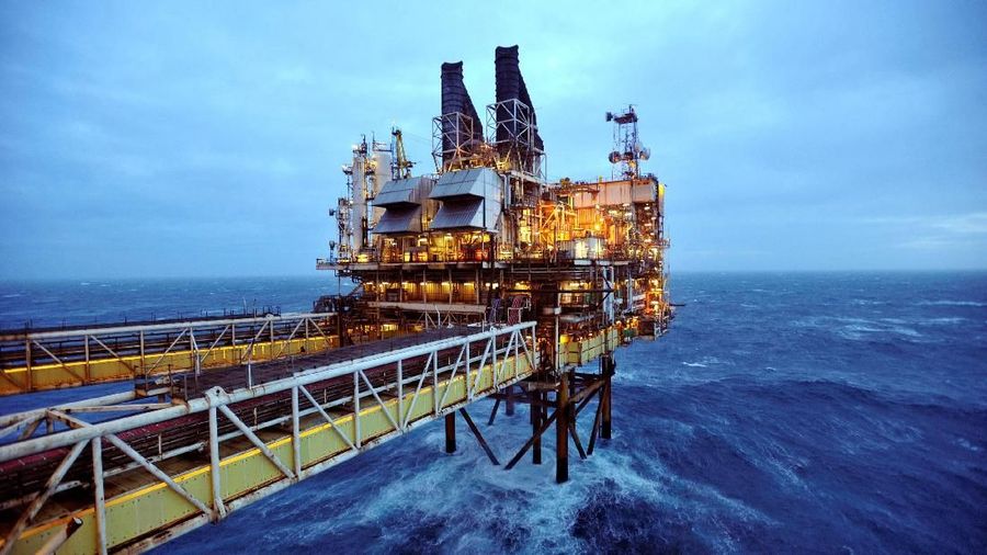 FILE PHOTO: A section of the BP Eastern Trough Area Project (ETAP) oil platform is seen in the North Sea, around 100 miles east of Aberdeen in Scotland February 24, 2014. REUTERS/Andy Buchanan/File Photo