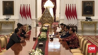 Jokowi Temui Perwakilan Demo Ojek Online di Istana