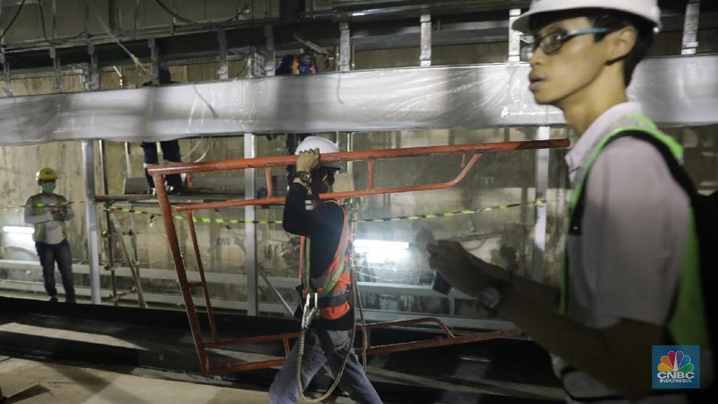 Pembangunan Fase I MRT telah mencapai 90%, sementara untuk Fase II akan dimulai Desember 2018.