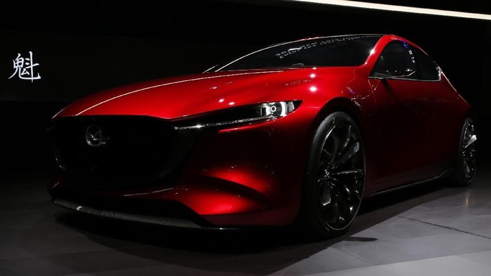 Mazda KAI concept car is presented at the New York Auto Show The Mazda KAI concept car is presented at the New York Auto Show in the Manhattan borough of New York City, New York, U.S., March 28, 2018. REUTERS/Brendan Mcdermid