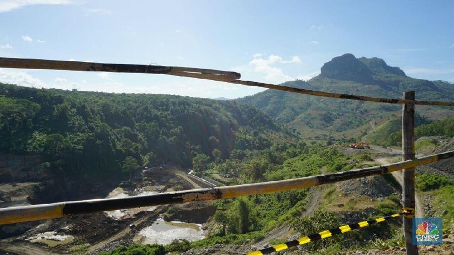 Proyek Bendungan Bondo ditargetkan tuntas akhir 2019.