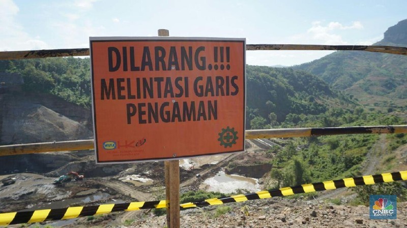 Proyek Bendungan Bondo ditargetkan tuntas akhir 2019.